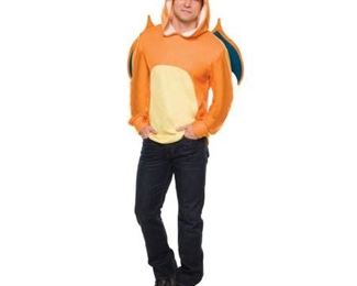 Adult Pokemon Charizard Hoodie standard size