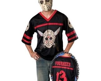 Halloween Jason Hockey Jersey Adult Costume standard size