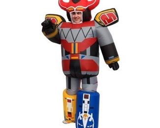 Inflatable Power Rangers Megazord Costume for Adults