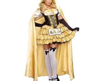 Goldilocks Costume Dreamgirl 9895 Gold/Black size L