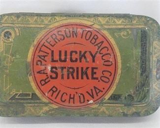 Vintage Lucky Strike Cigarette Tin