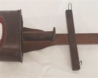 Antique Keystone Wood Viewfinder