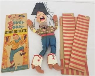 Vintage Howdy Doody Marionette with Box
