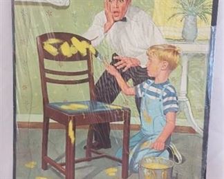 Vintage Dennis the Menace Frame Tray Puzzle