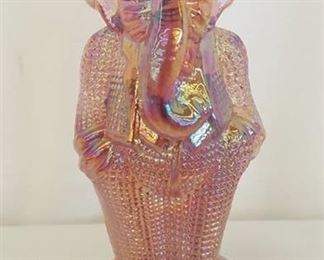 Vintage Summit Glass Iridescent Elephant Bobby