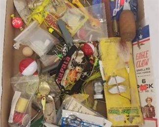 Lot of Fishing Lures and Supply