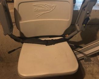 OUTDOOR Stair Lift Chair for 4 stairs used in a garage so hasn't actually been used outdoors