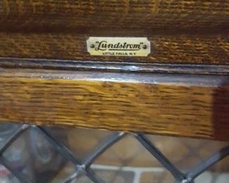 Lundstrom Little Falls N.Y. Barrister Book cases