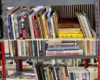 Large collection books - historical and artifact reference