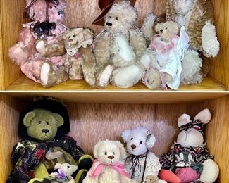 Misc. hand made bears