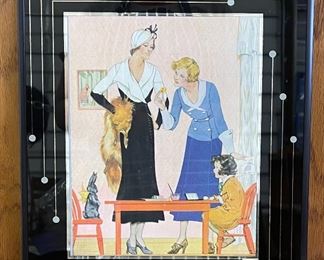 1930s Hartford Magazine Print