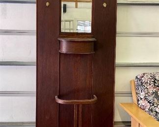 Vintage Hall Tree - has great signature on the back