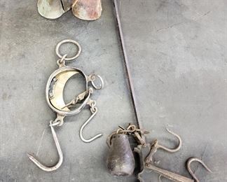 Vintage Hide Scales & Cowbells 