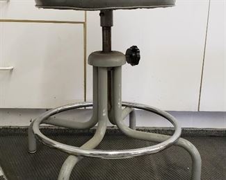 1970's adjustable stool