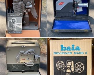 Misc. 8mm Film Projectors
