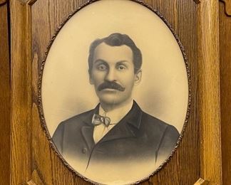 W. Earp Charcoal Drawing