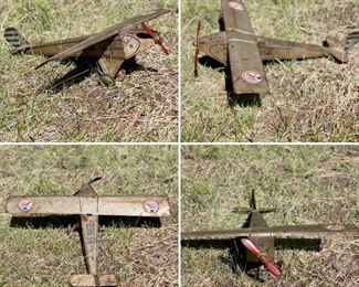 1920s “Pioneer Express” unrestored airplane