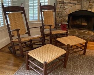 Brumby Rockers & Foot stools