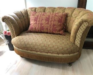 Pair of Elegant Channel Tufted Chairs (2 of 2)