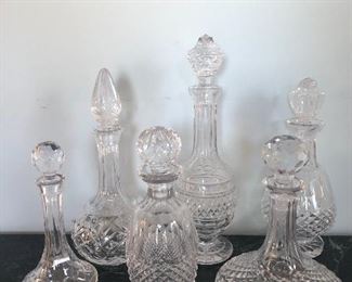 Waterford decanters