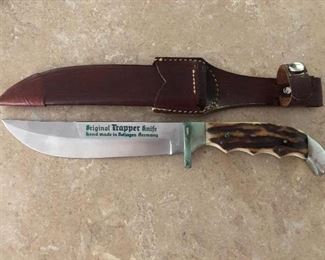 Solingen Trapper Knife w/original sheath