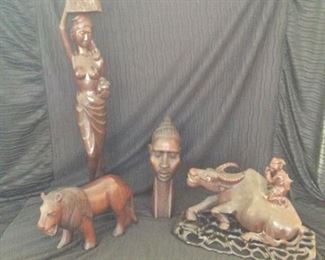 Collection of Wood Carvings