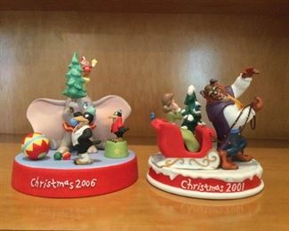 Disneys Dumbo Christmas Under the Bigtop and Grolier Christmas Disneys Beauty and the Beast