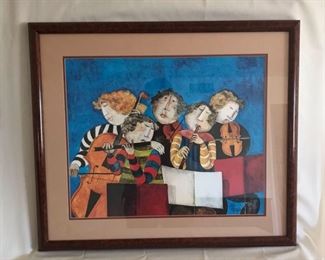 Graciela Rodo Boulanger The Prelude Framed Art