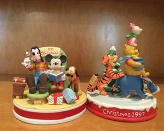 Grolier Christmas Poohs Skating Party and Grolier Christmas The Night Before Christmas