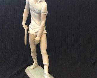Lladro No 1426 Male Tennis Player