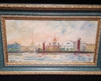 Saint Petersburg Russia Painting