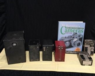 Vintage Cameras Sears Kodak and McKeowns Camera Guide