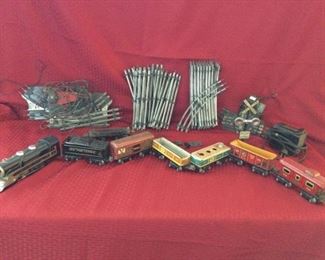 Vintage Electric Toy Train Set