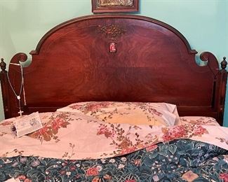 WALNUT BED $35