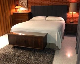 Bassett Mayan Chest and Night table