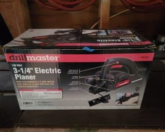 drill master 3-1/4" electric planer