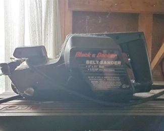 Black & Decker belt sander