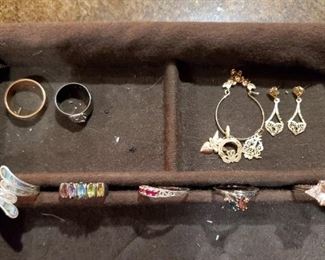 Little sterling and 14K