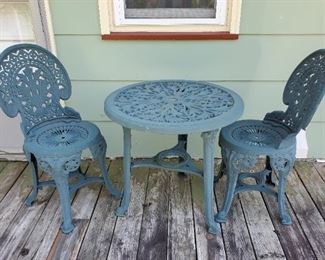 Outdoor Patio Furniture 3Pcs Table set