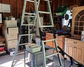 estWay Professional Adjusting Ladder 16.5' Model PAL-6165 (4 sections)