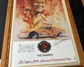 Cale Yarborough "The Champions" Series Framed Posters