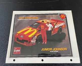 Junior Johnson Autographed Post Card