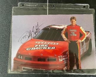 Bobby Labonte Autographed Post Card