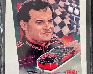 Dick Trickle Autographed Post Card