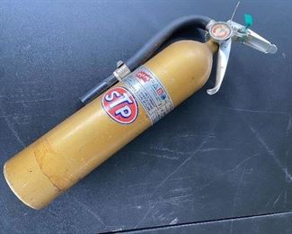 Vintage Fire Extinguisher from Richard Petty Car