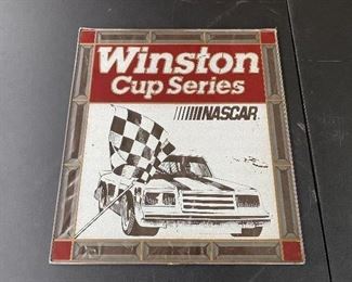 Vintage Winston Cup Series Mirrored Tile