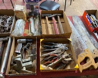 Hand Saws, Vise Grips and more