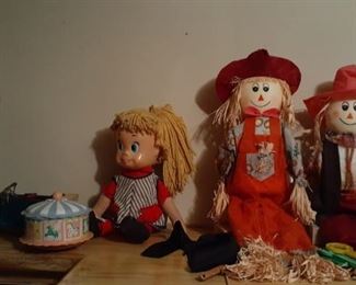 Vintage dolls & toys