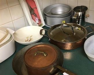 Copper cookware
