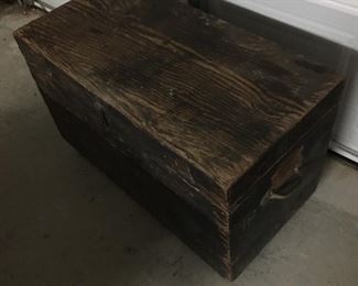 Wooden chest